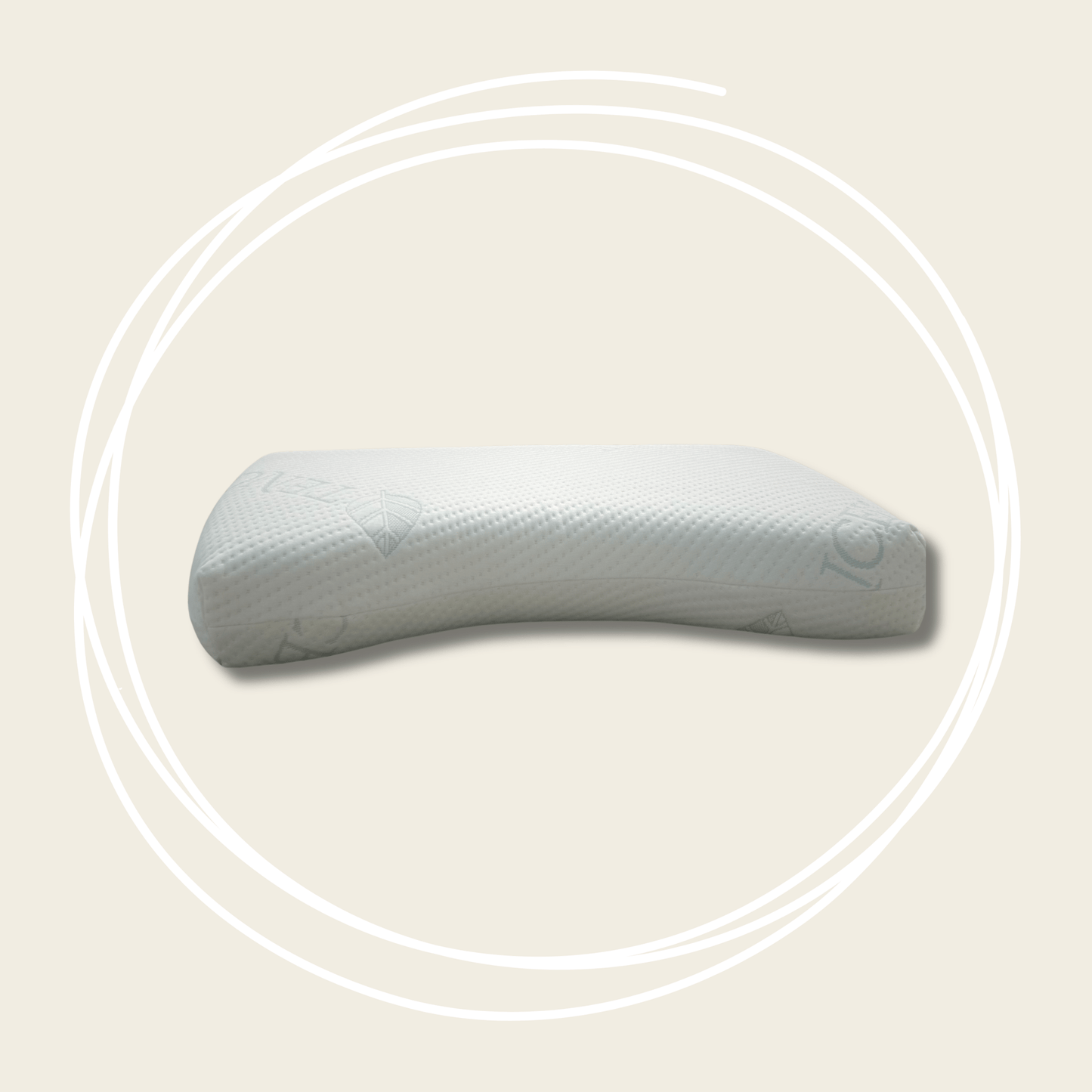 Olivo - ergonomisch natuurlatex kussen - Sloap - Natuurlijk Slapen