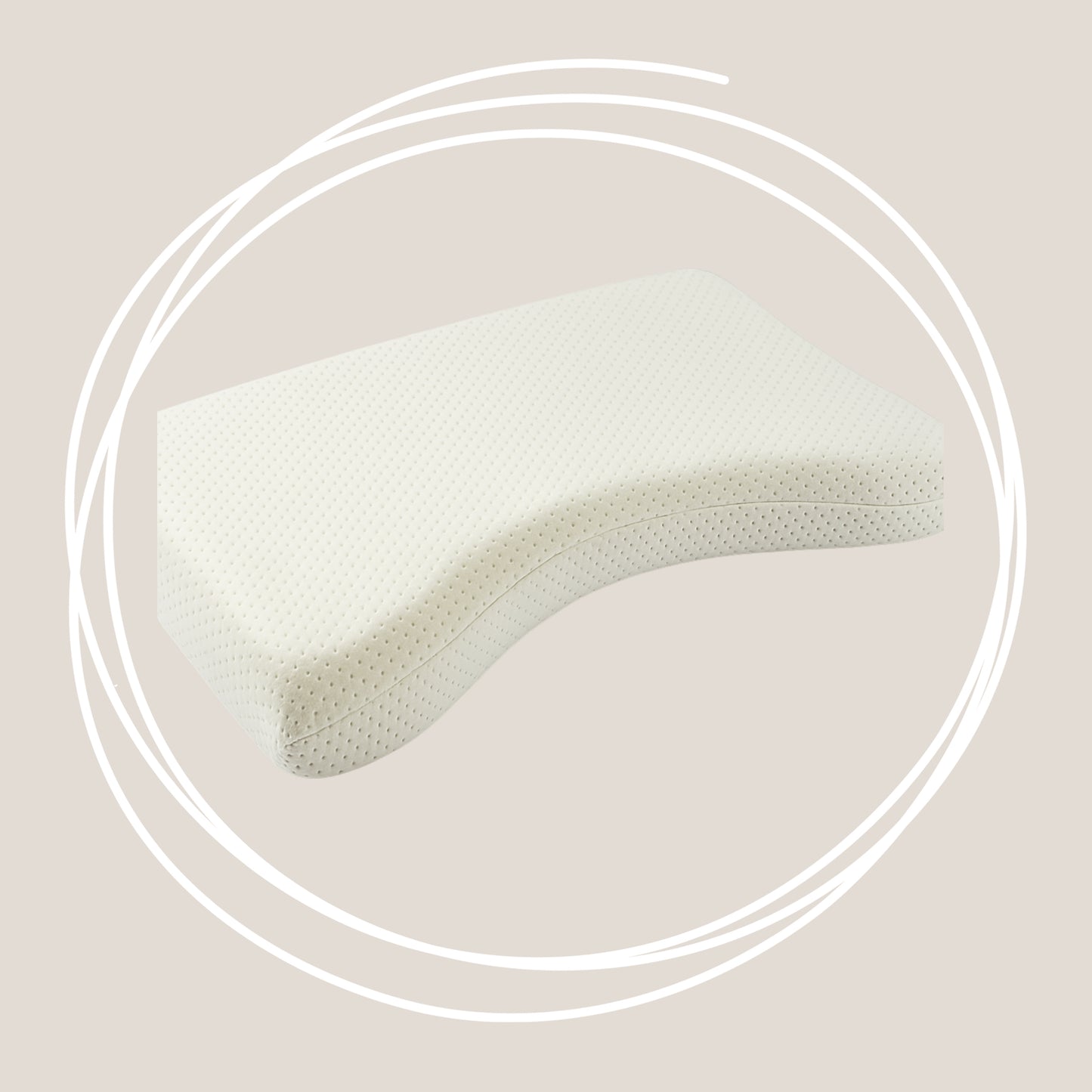 Olivo - ergonomisch natuurlatex kussen
