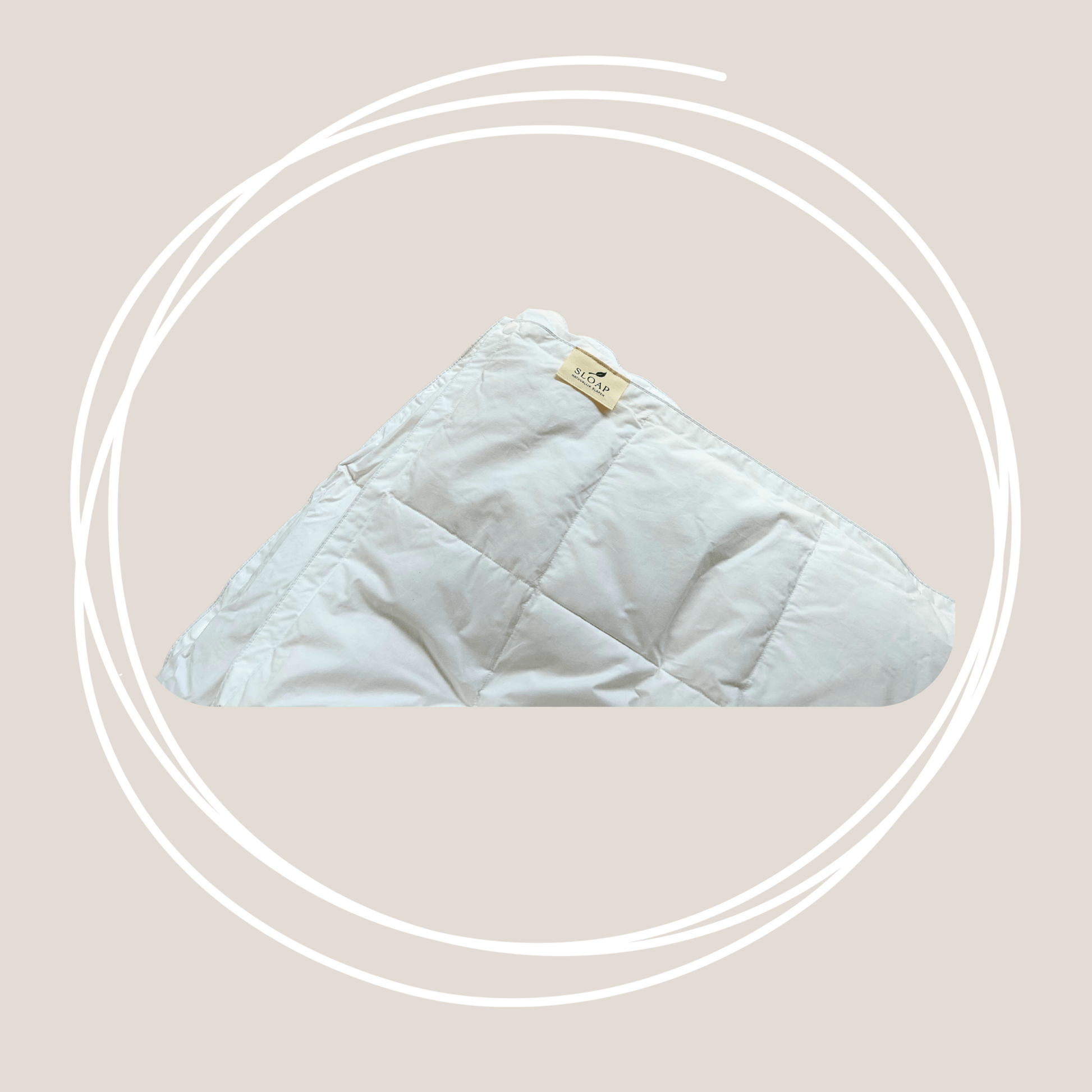 Cocoon 90 - 90% ganzendonsdekbed - Sloap - Natuurlijk Slapen