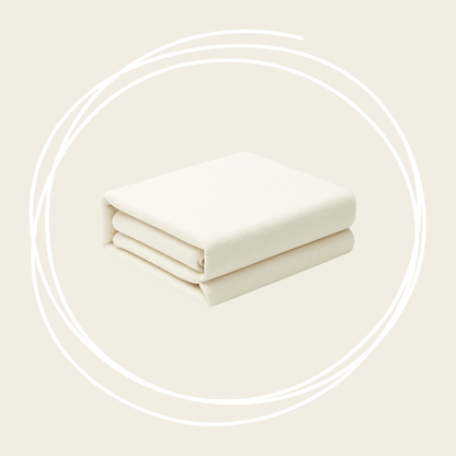 Moenga - Jersey splithoeslaken voor topper en normaal matras - Sloap - Natuurlijk Slapen