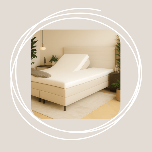 Noctis - Percale splittopper hoeslaken - Sloap - Natuurlijk Slapen